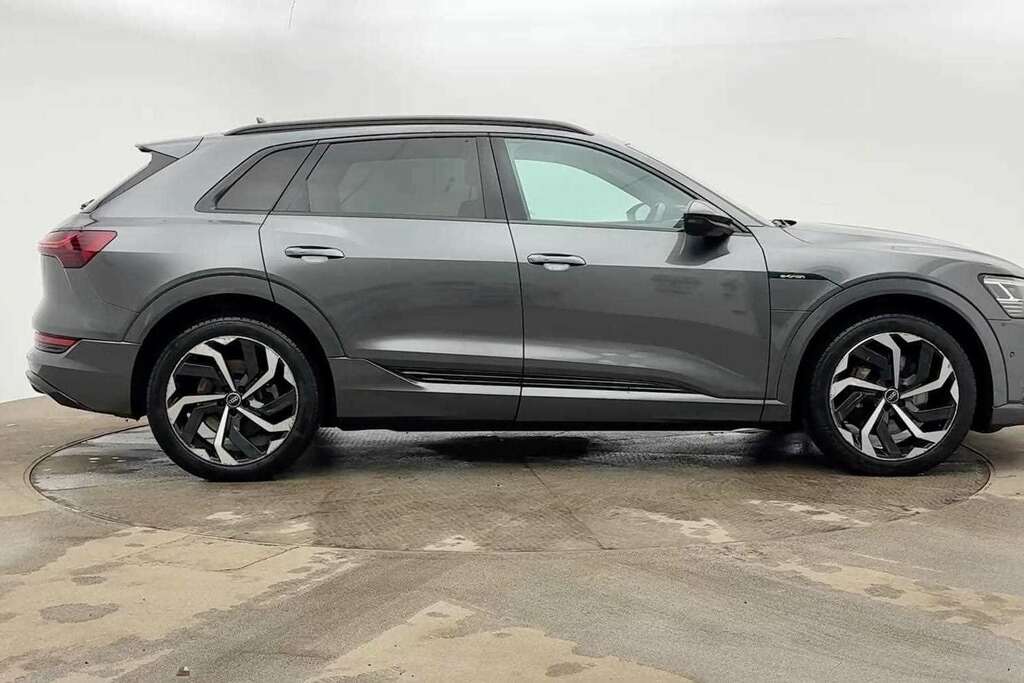 Audi E-tron 300Kw 55 Quattro 95Kwh Black Edition 2022 RJ71SFY Grey #4