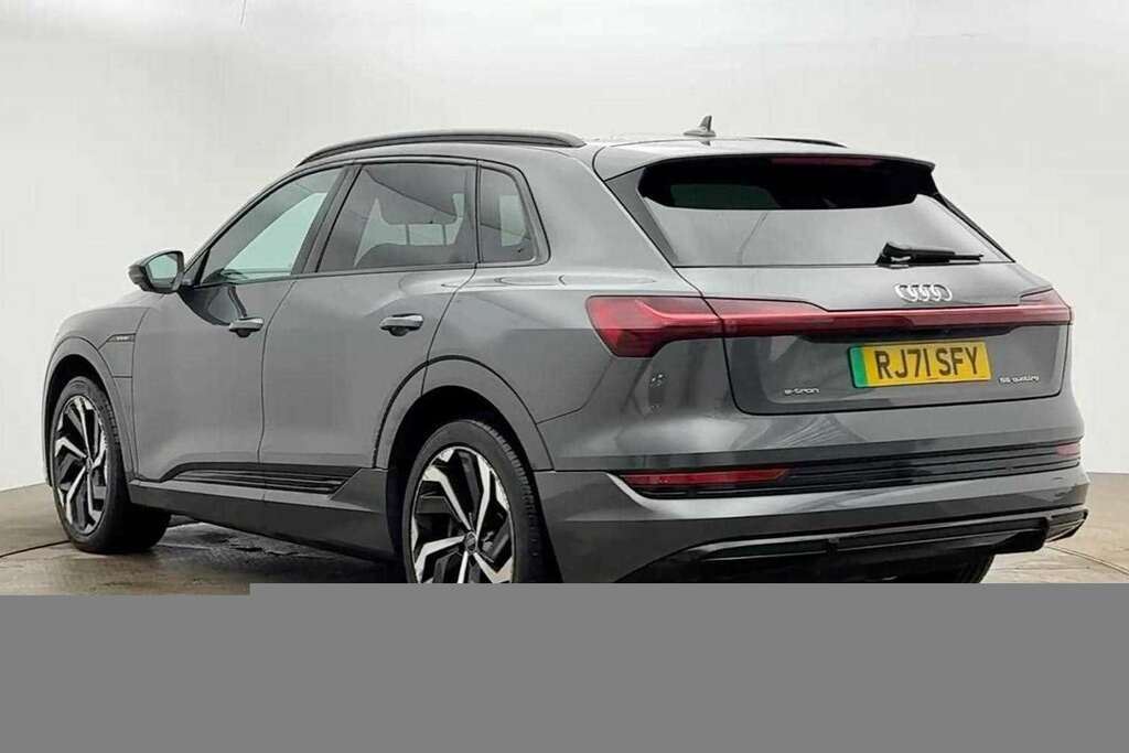 Audi E-tron 300Kw 55 Quattro 95Kwh Black Edition 2022 RJ71SFY Grey #3