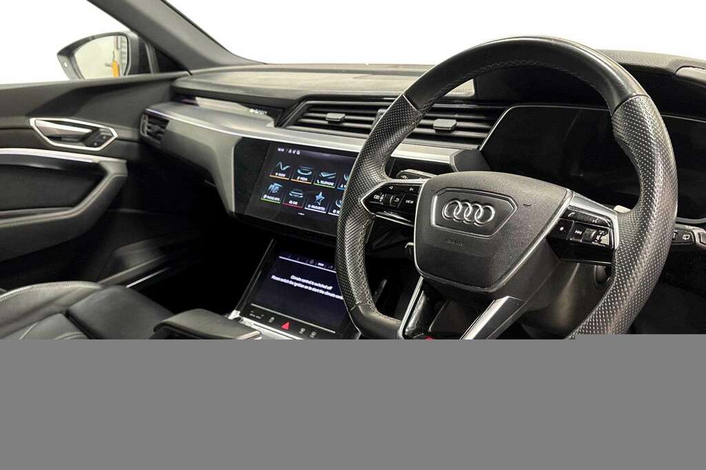 Audi E-tron 300Kw 55 Quattro 95Kwh Black Edition 2022 RJ71SFY Grey #6