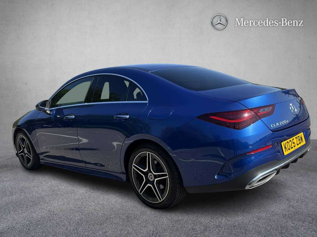 Mercedes-Benz CLA Class 220D Amg Line Executive Tip 2025 KO25ZBW Blue #2