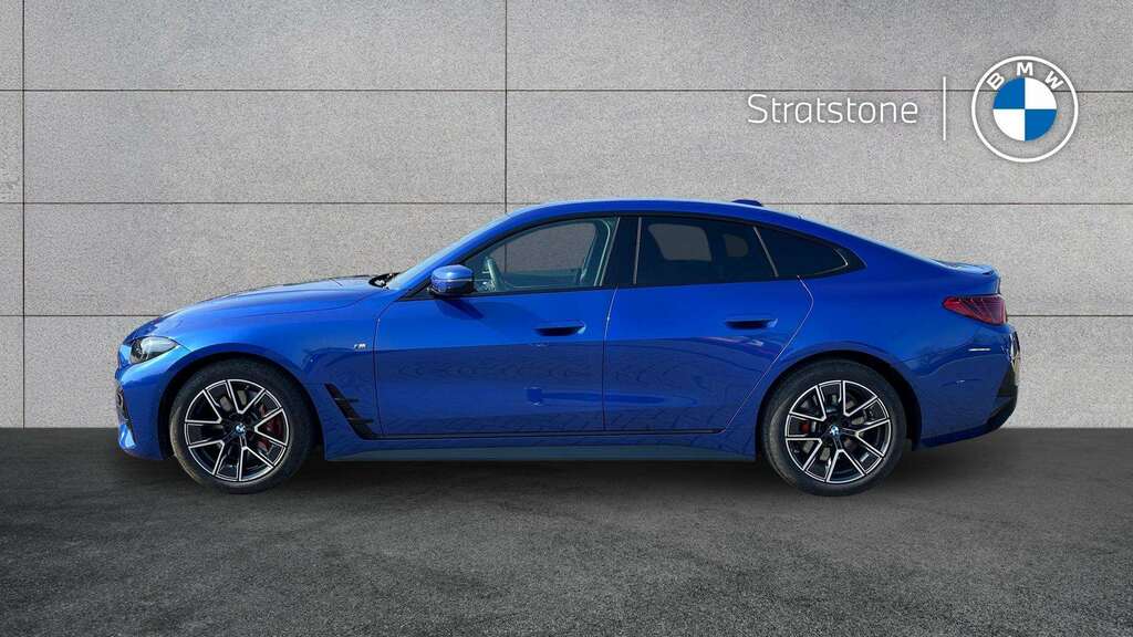 BMW 4 Series 420I M Sport Step 2025 YG75KCF Blue #2