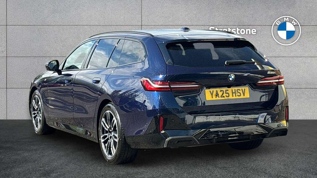 BMW 5 Series 520I M Sport 2025 YA25HSV Blue #2