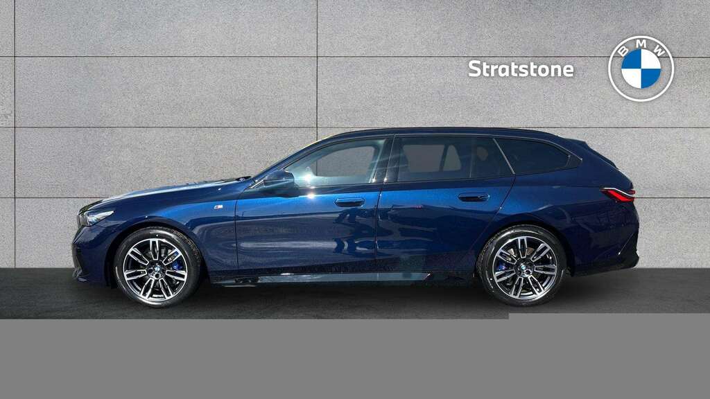 BMW 5 Series 520I M Sport 2025 YA25HSV Blue #3