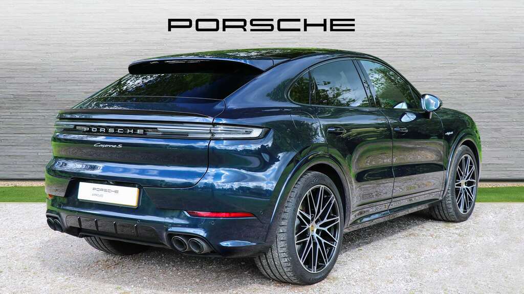 Porsche Cayenne S E-hybrid Coup 2024 KF24OKK Blue #3