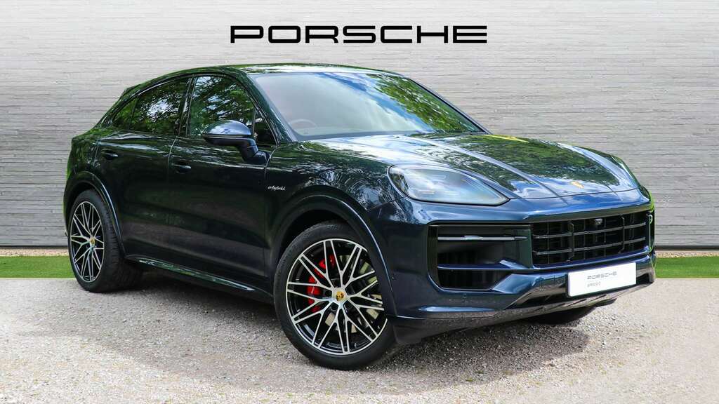 Porsche Cayenne S E-hybrid Coup 2024 Blue