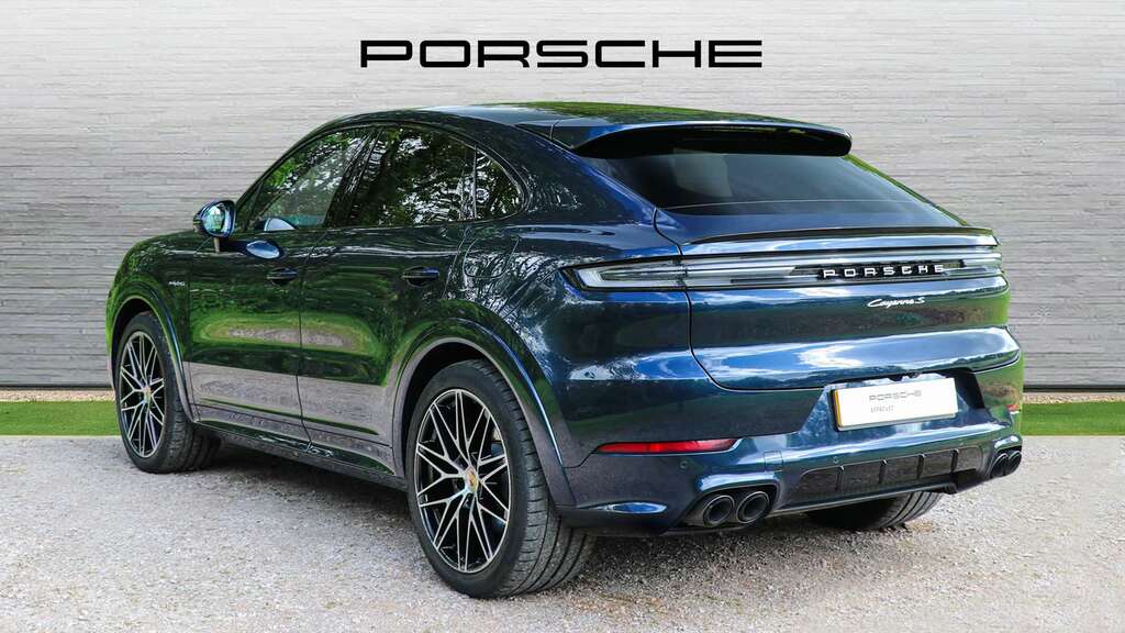 Porsche Cayenne S E-hybrid Coup 2024 KF24OKK Blue #4