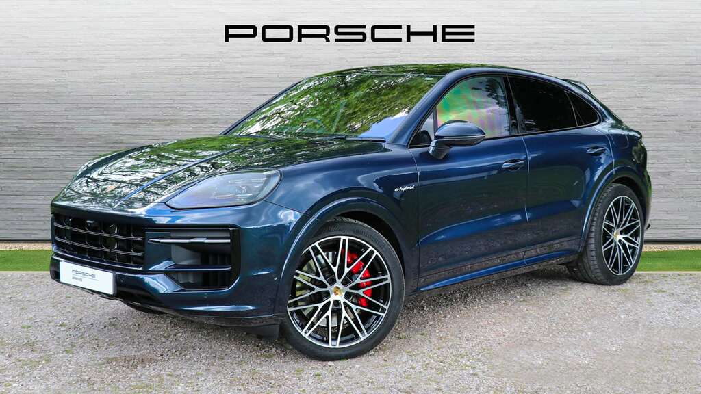 Porsche Cayenne S E-hybrid Coup 2024 KF24OKK Blue #2