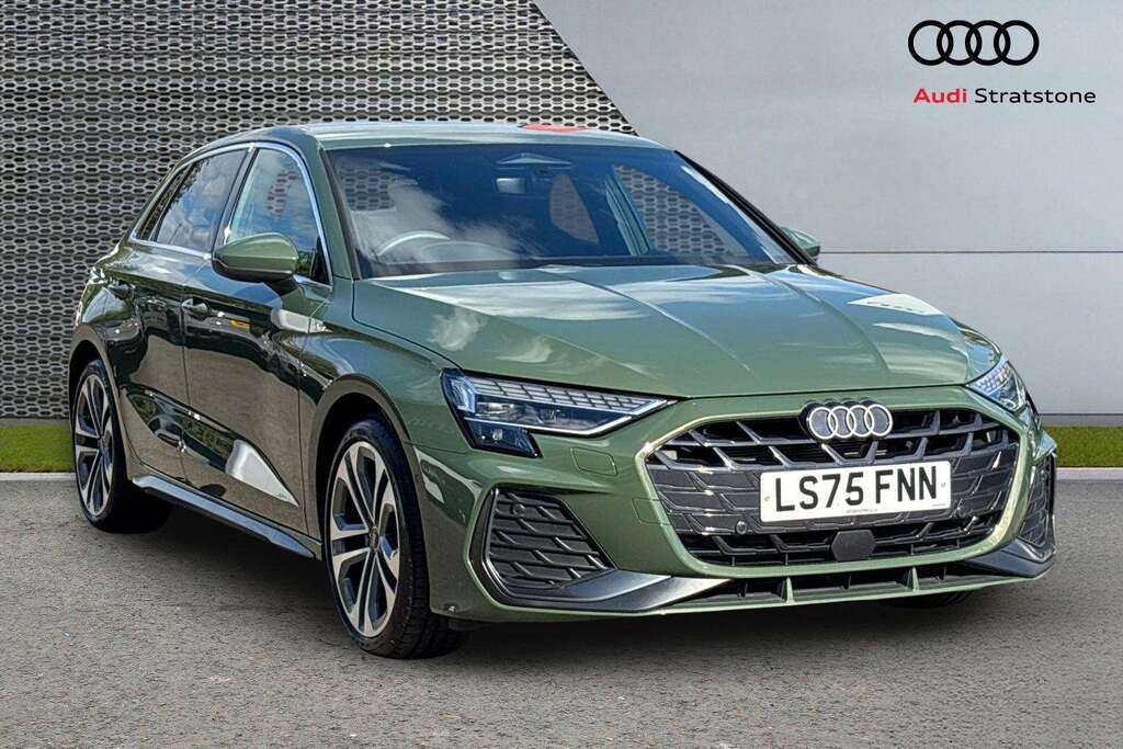 Audi A3 1.5 Tfsi 150 S Line S Tronic 2025 Green