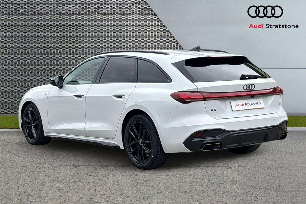 Audi A5 2.0 Tfsi 150 Black Edition S Tronic 2026 DX26SVZ White #2