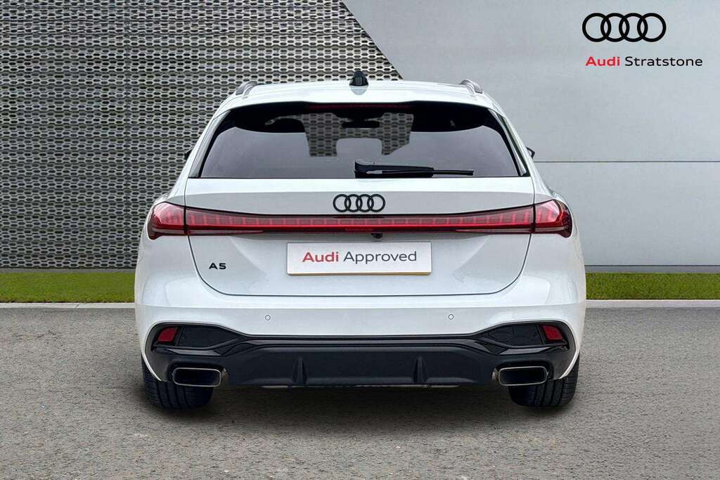 Audi A5 2.0 Tfsi 150 Black Edition S Tronic 2026 DX26SVZ White #6