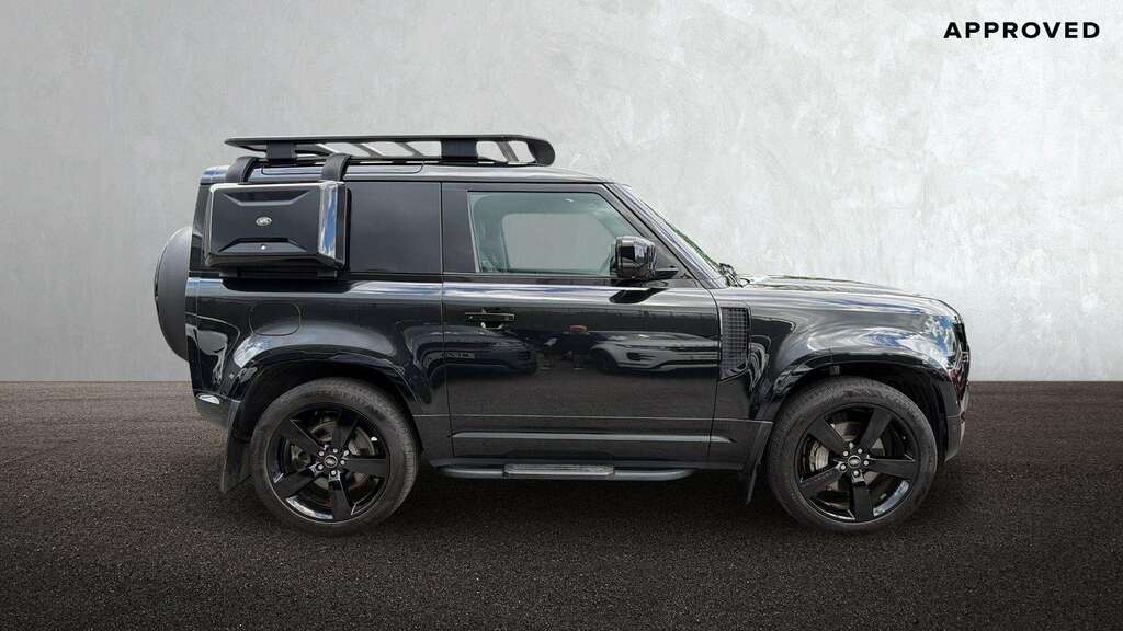 Land Rover Defender 90 3.0 D300 Hard Top X-dynamic Hse 2023 BT73ULP Black #4