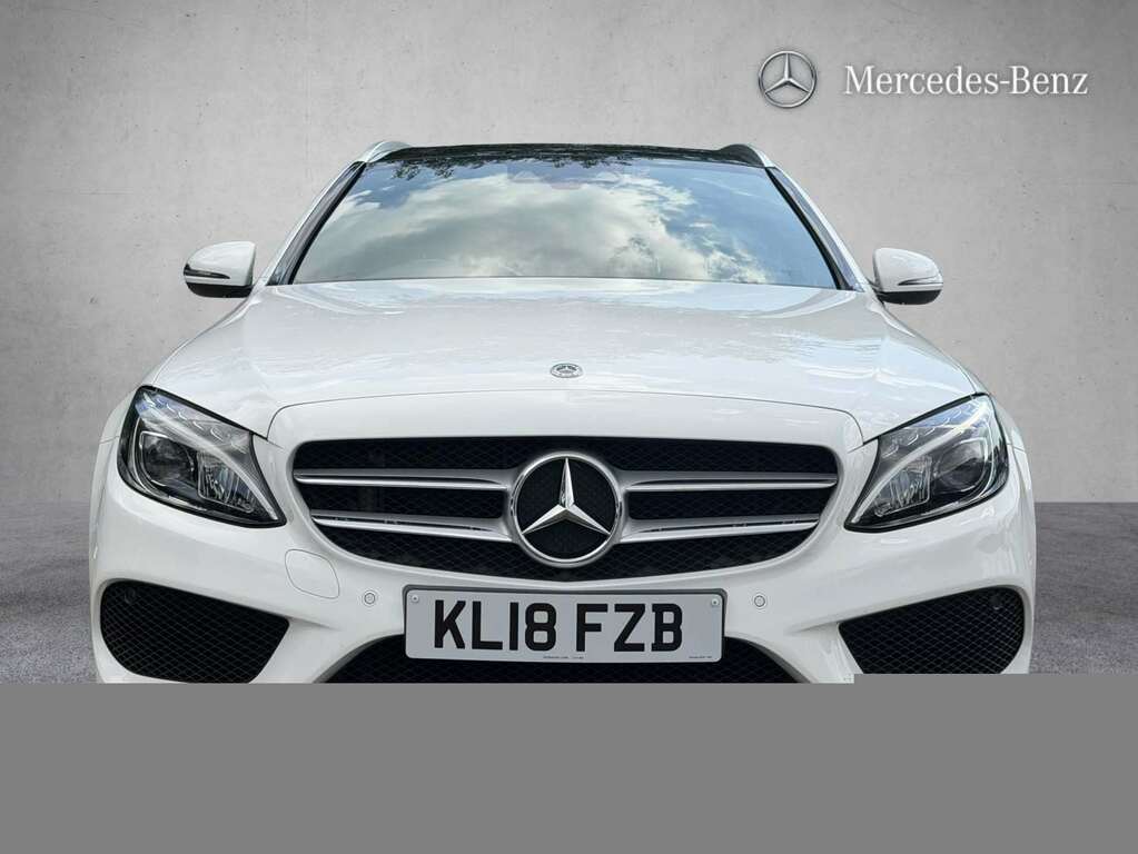 Mercedes-Benz C Class C200 4Matic Amg Line Premium 2018 KL18FZB White #5
