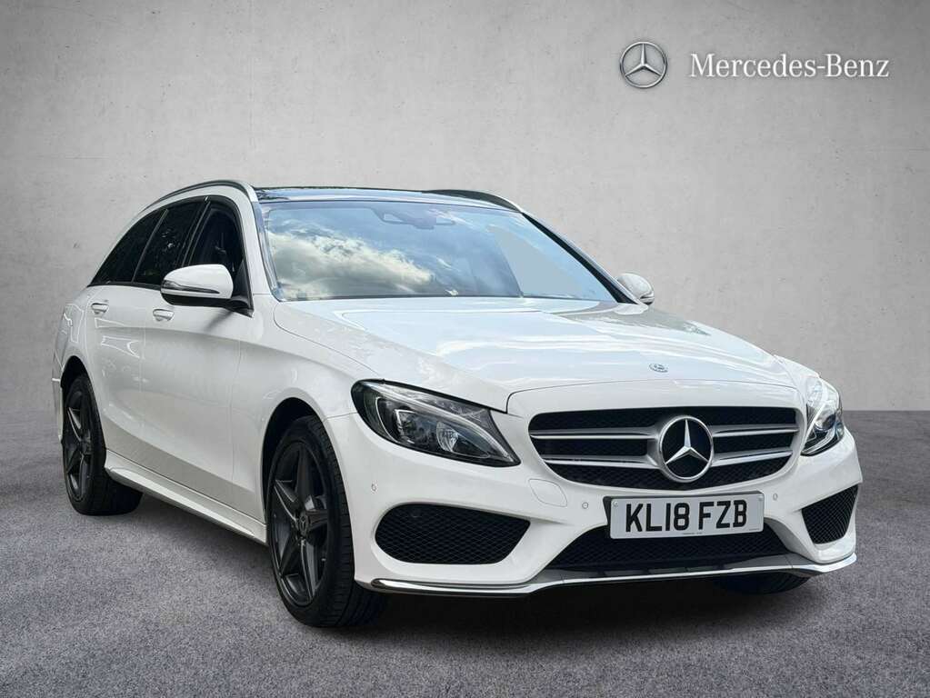 Mercedes-Benz C Class C200 4Matic Amg Line Premium 2018 KL18FZB White #4