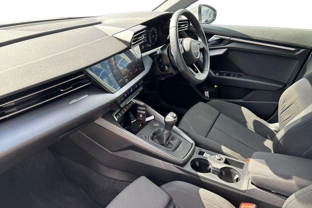 Audi A3 30 Tfsi Sport 2024 MJ74GWK White #2