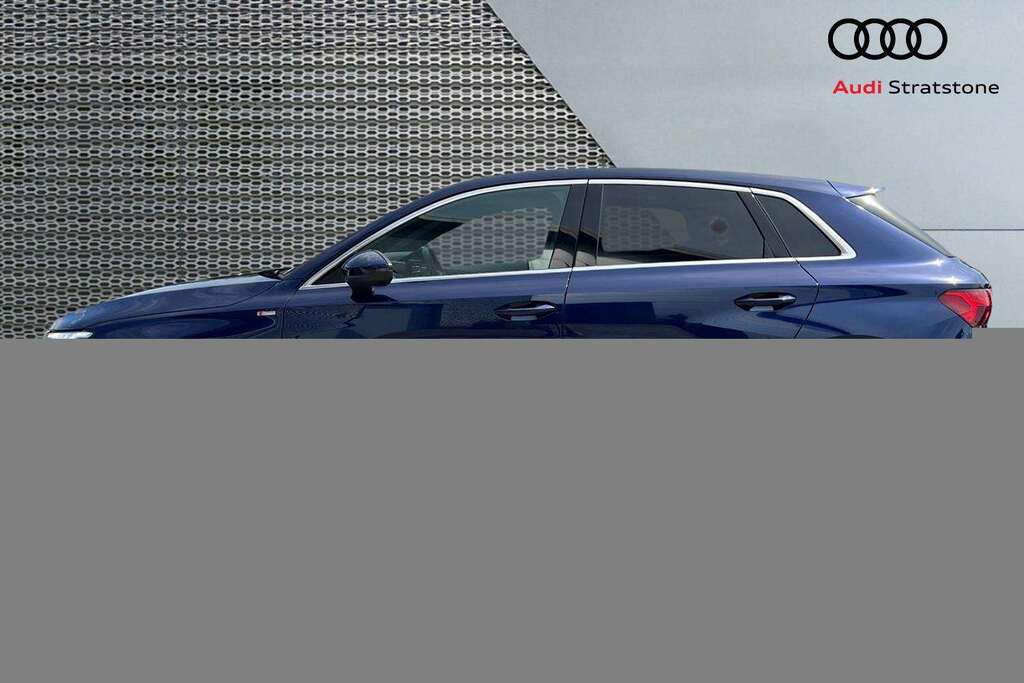 Audi A3 35 Tfsi S Line 2024 DA24HBU Blue #6