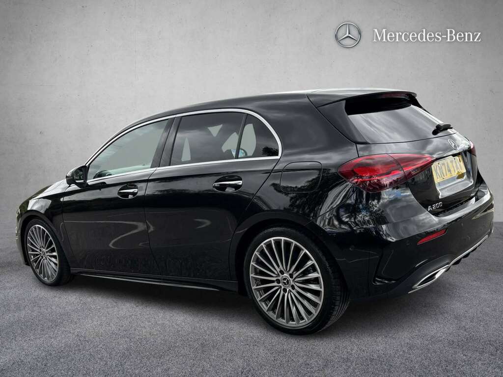 Mercedes-Benz A Class A200 Amg Line Premium Plus 2024 KN74TAV Black #2