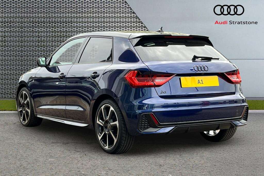 Audi A1 25 Tfsi Black Edition 2026 DK26UYG Blue #3
