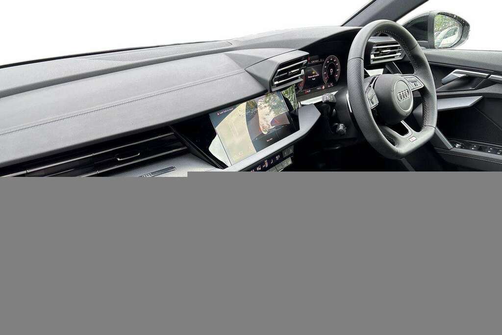 Audi A3 1.5 Tfsi 150 S Line S Tronic 2025 VK75KAU Black #2