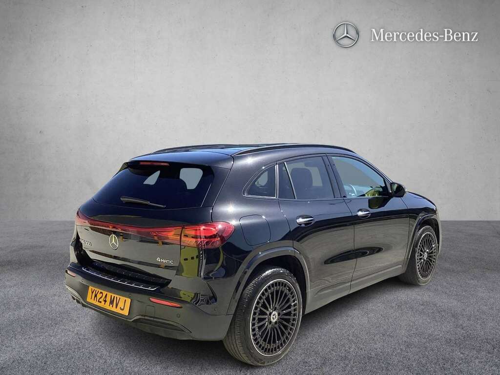 Mercedes-Benz EQA 300 4M 168Kw Amg Line Prem Plus 66.5Kwh At 202 YK24MVJ Black #3