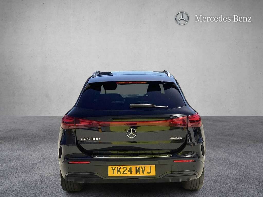 Mercedes-Benz EQA 300 4M 168Kw Amg Line Prem Plus 66.5Kwh At 202 YK24MVJ Black #4
