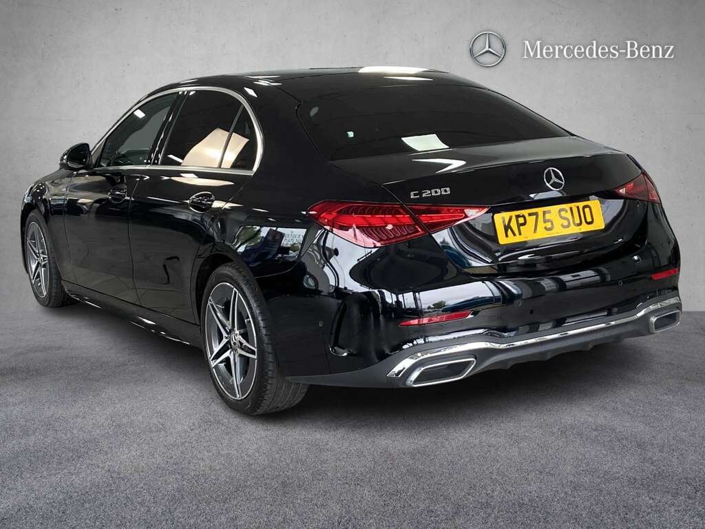 Mercedes-Benz C Class C200 Amg Line 9G-tronic 2025 KP75SUO Black #3