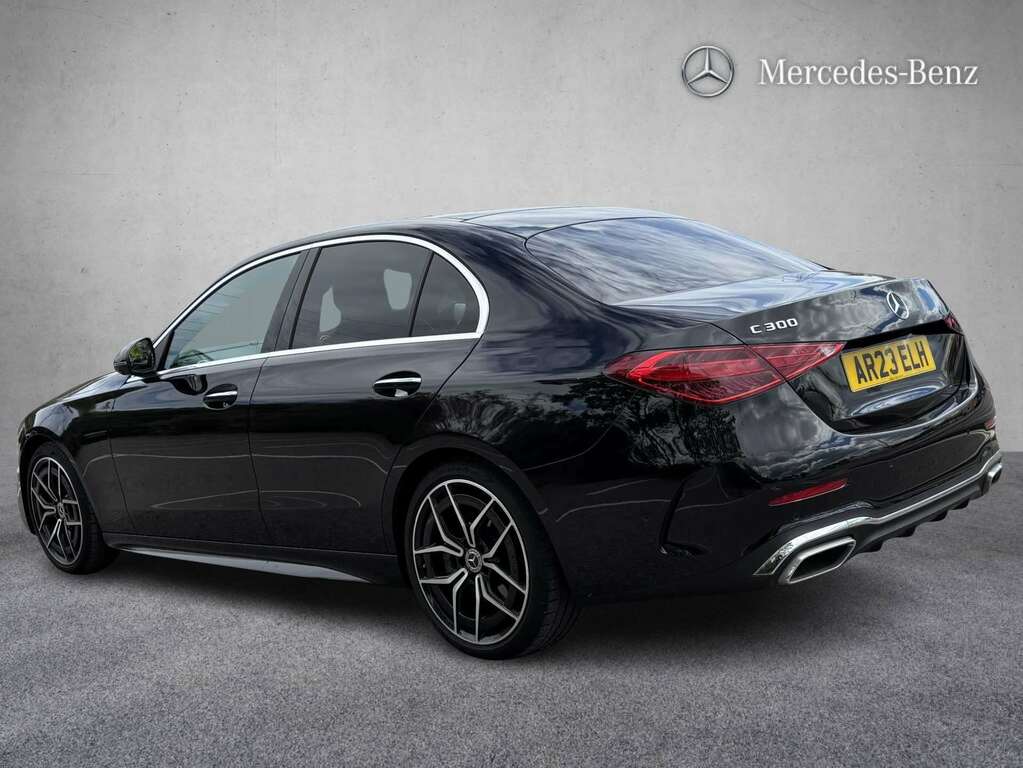 Mercedes-Benz C Class C300 Amg Line Premium Plus 9G-tronic 2023 Black