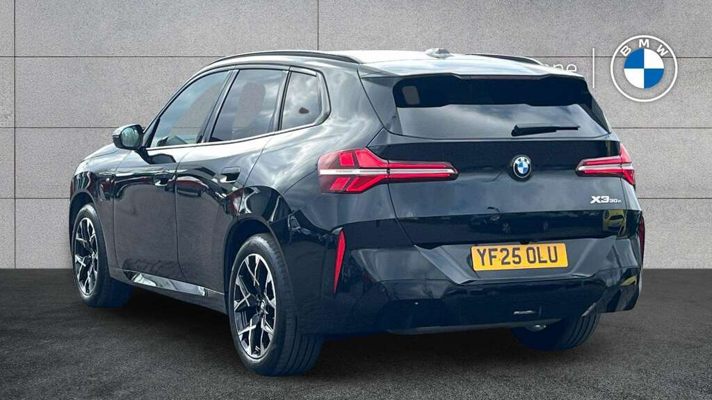 BMW X3 30E Xdrive M Sport 2025 YF25OLU Black #2