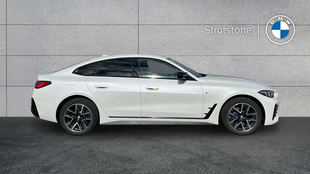 BMW i4 440Kw M60 83.9Kwh 2025 YG75JFJ White #3