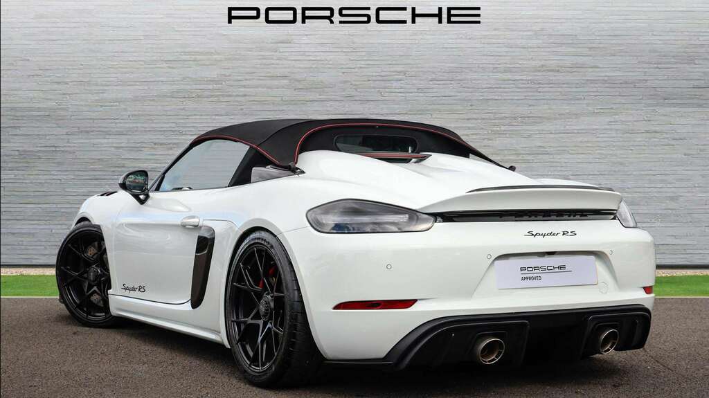 Porsche 718 Spyder 4.0 Rs Pdk 2024 White #3