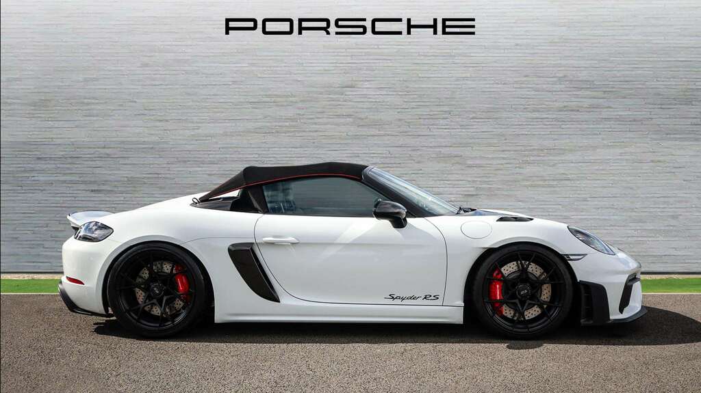 Porsche 718 Spyder 4.0 Rs Pdk 2024 White #4