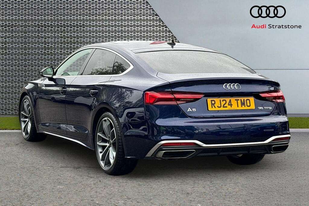 Audi A5 35 Tfsi S Line S Tronic Tech Pack 2024 RJ24TMO Blue #2