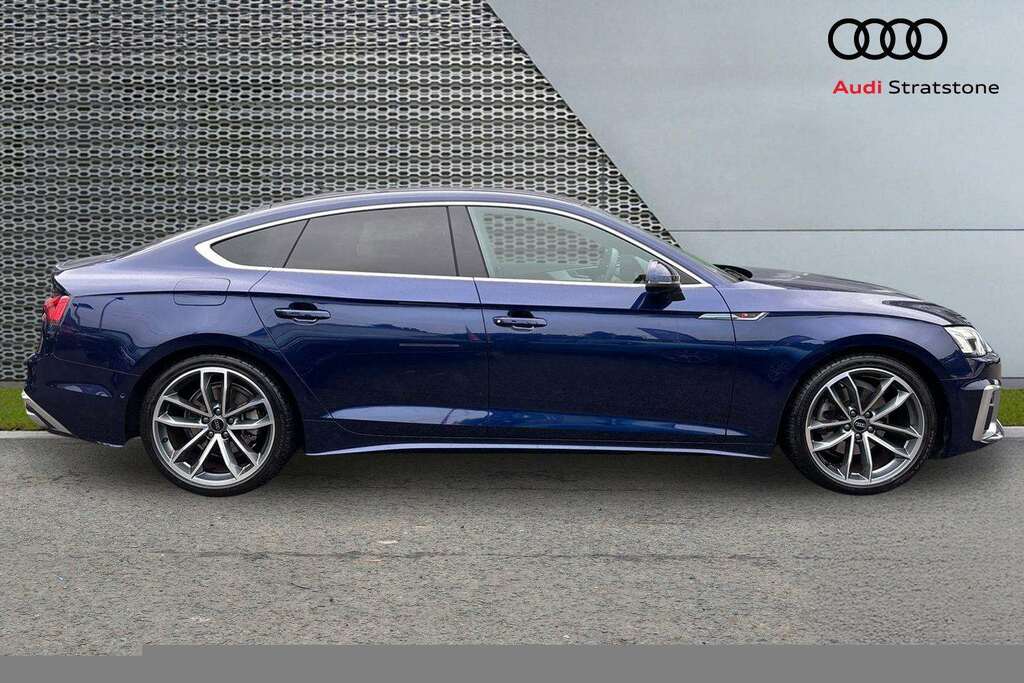 Audi A5 35 Tfsi S Line S Tronic Tech Pack 2024 RJ24TMO Blue #3
