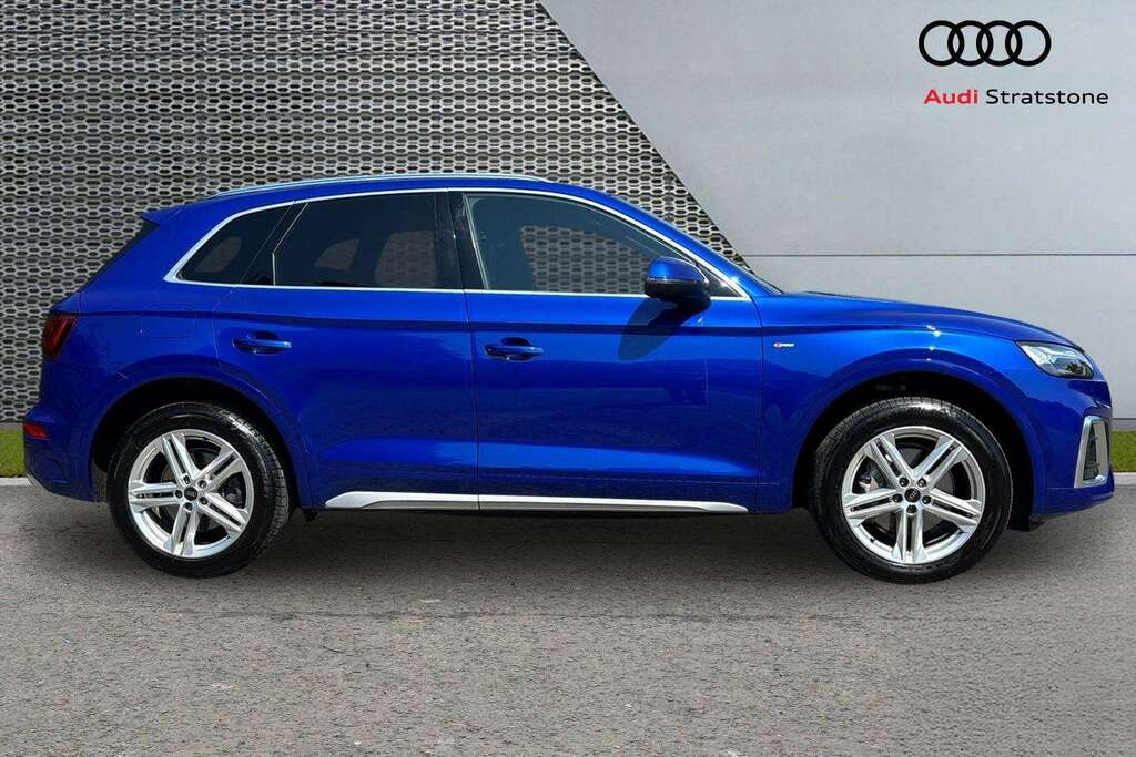 Audi Q5 45 Tfsi Quattro S Line S Tronic 2023 KS72LKZ Blue #4