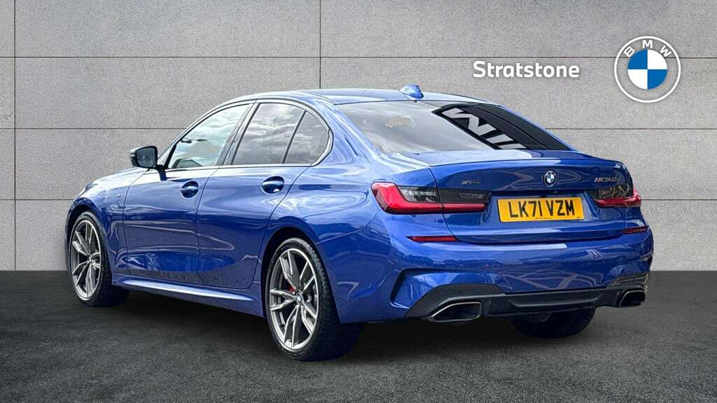 BMW 3 Series M340d Xdrive Mht Step 2021 LK71VZM Blue #2