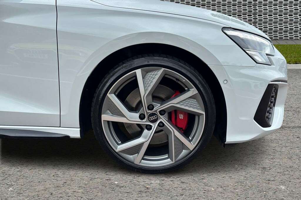 Audi A3 S3 Tfsi Black Edition Quattro S Tronic 2024 FM24YDO White #5