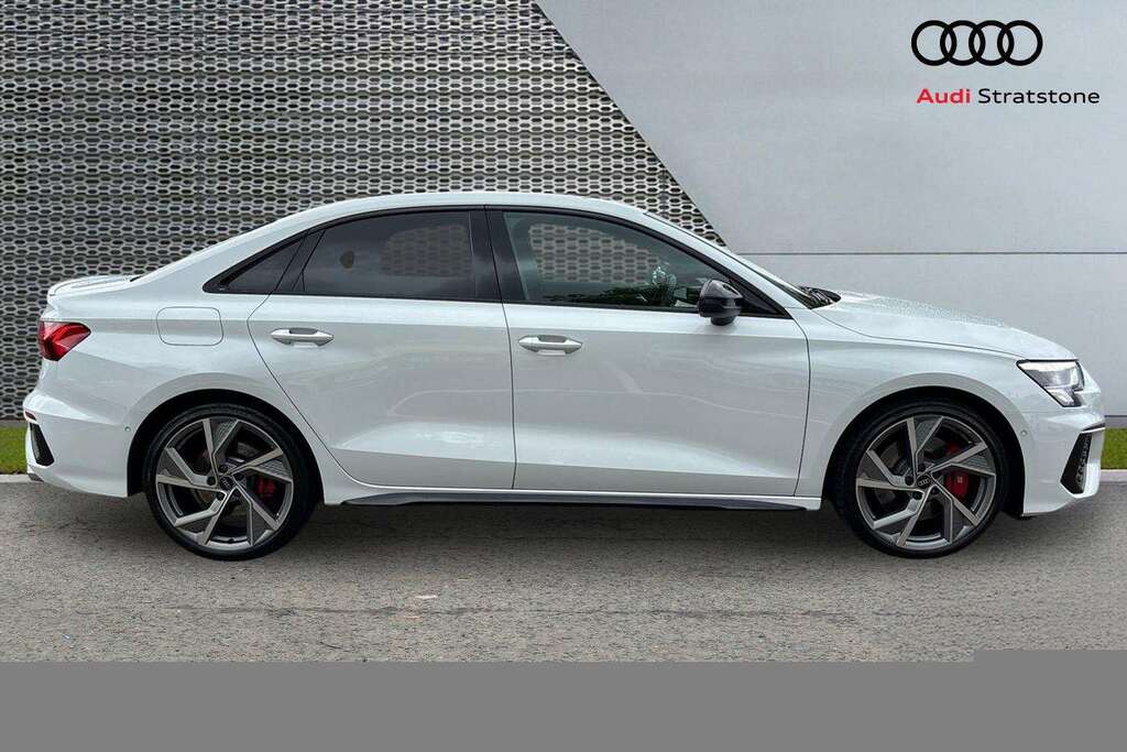 Audi A3 S3 Tfsi Black Edition Quattro S Tronic 2024 FM24YDO White #4