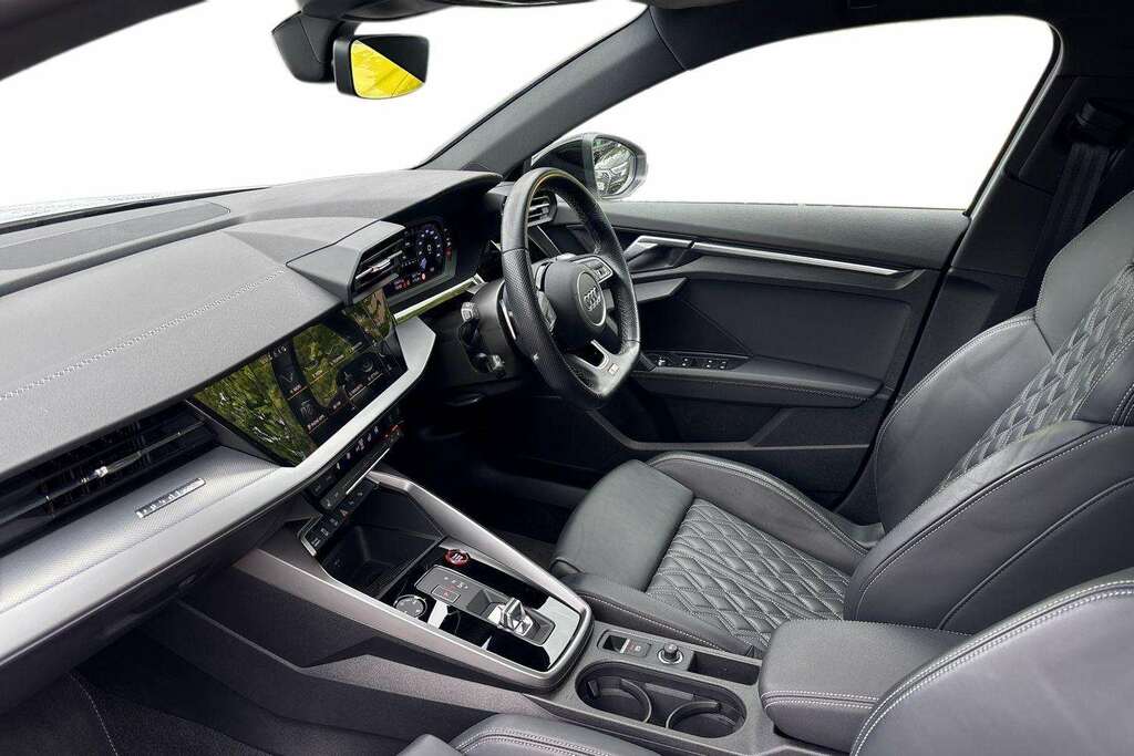 Audi A3 S3 Tfsi Black Edition Quattro S Tronic 2024 FM24YDO White #2