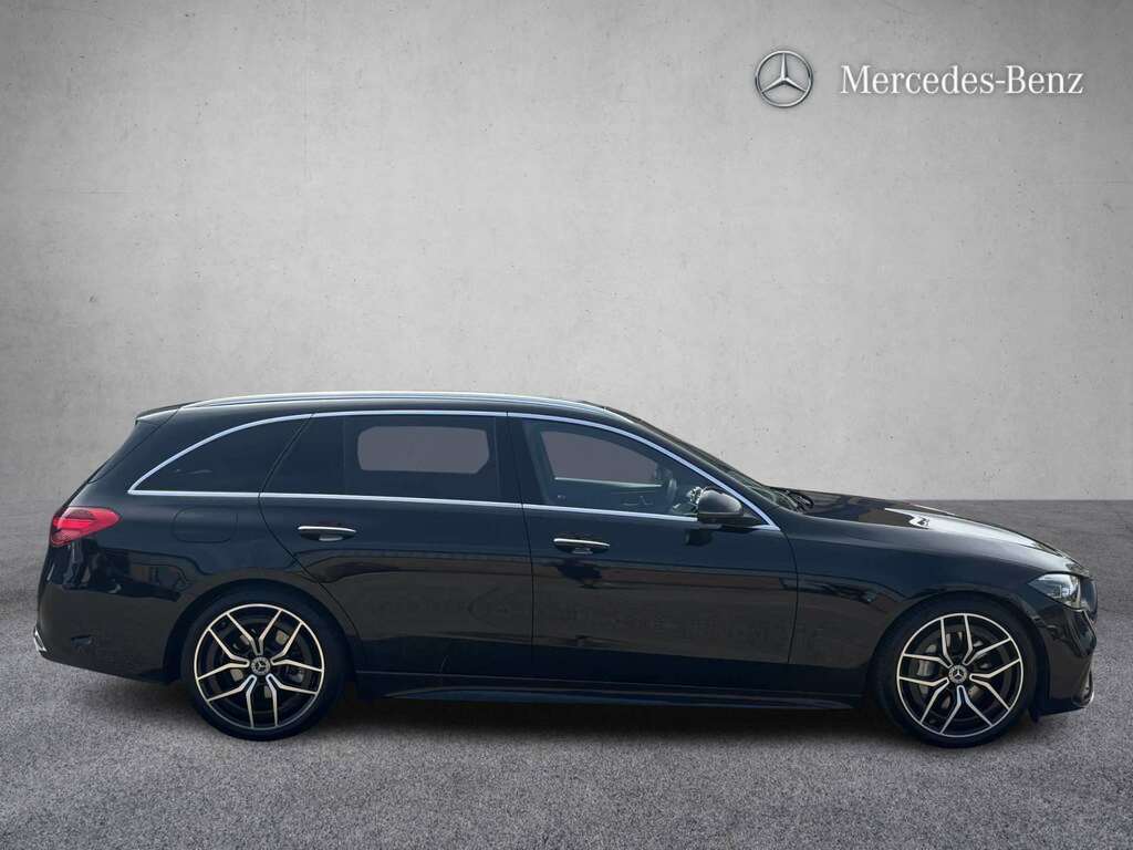 Mercedes-Benz C Class C300d Amg Line Premium 9G-tronic 2025 KS25VUR Black #4