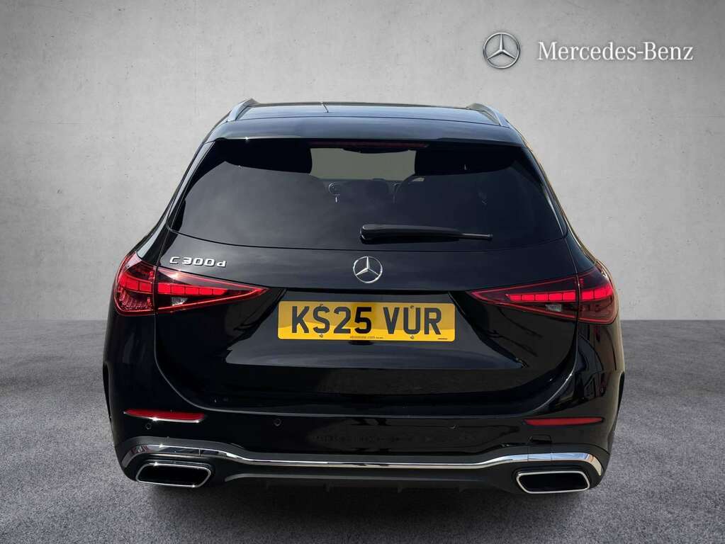 Mercedes-Benz C Class C300d Amg Line Premium 9G-tronic 2025 KS25VUR Black #5