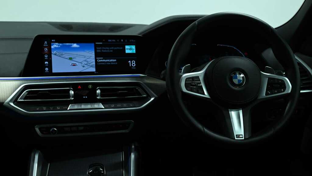 BMW X6 Xdrive40i Mht M Sport Step 2021 SV21WSJ Blue #5