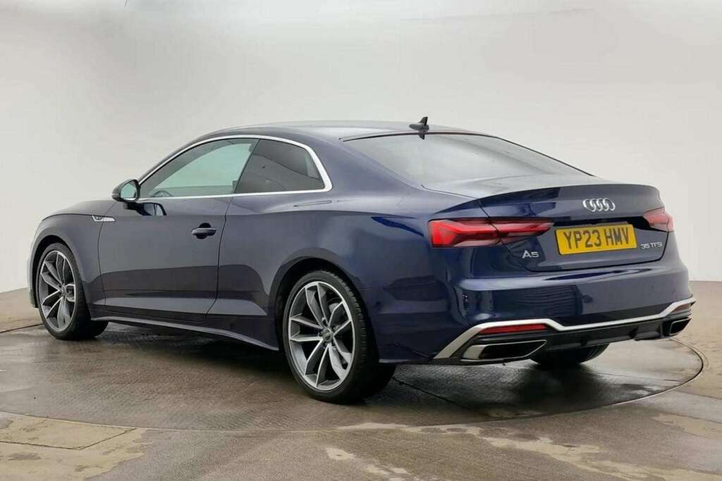 Audi A5 35 Tfsi S Line S Tronic 2023 YP23HMV Blue #3