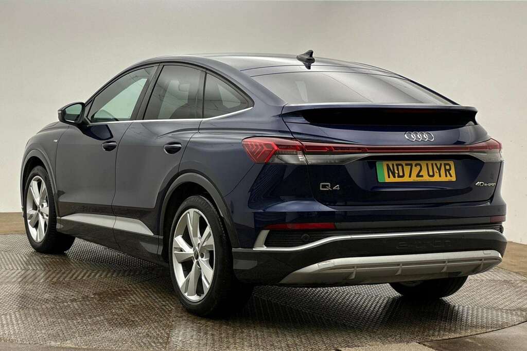 Audi Q4 E Tron 150Kw 40 82Kwh S Line 2023 ND72UYR Blue #3