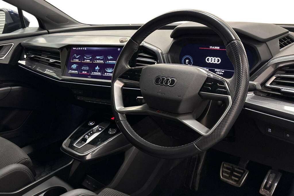 Audi Q4 E Tron 150Kw 40 82Kwh S Line 2023 ND72UYR Blue #6