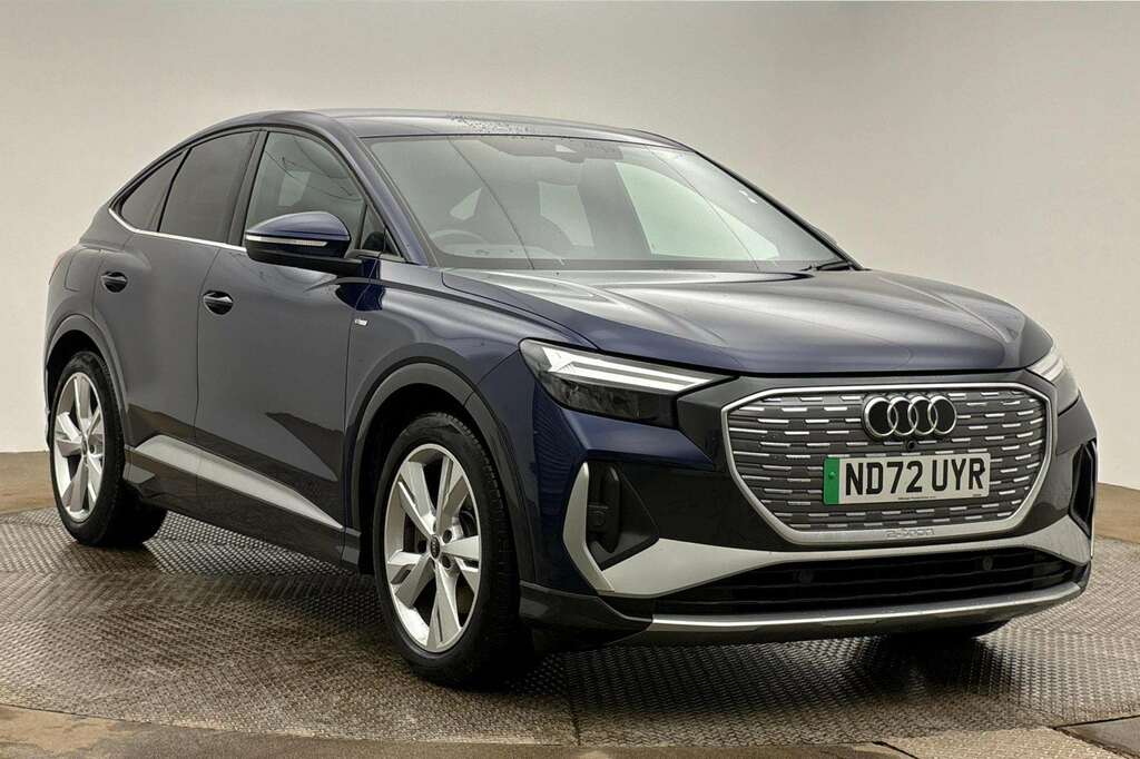 Audi Q4 E Tron 150Kw 40 82Kwh S Line 2023 Blue