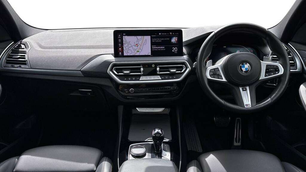 BMW X3 Xdrive30d Mht M Sport 2022 AV22VBO Grey #4