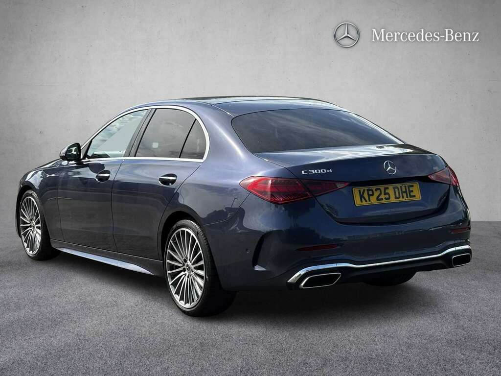 Mercedes-Benz C Class C300d Amg Line Premium 9G-tronic 2025 KP25DHE Blue #4