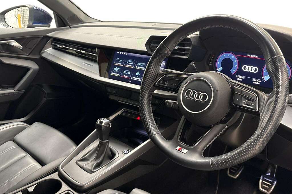 Audi A3 30 Tfsi S Line 2023 YP23GKO Blue #4