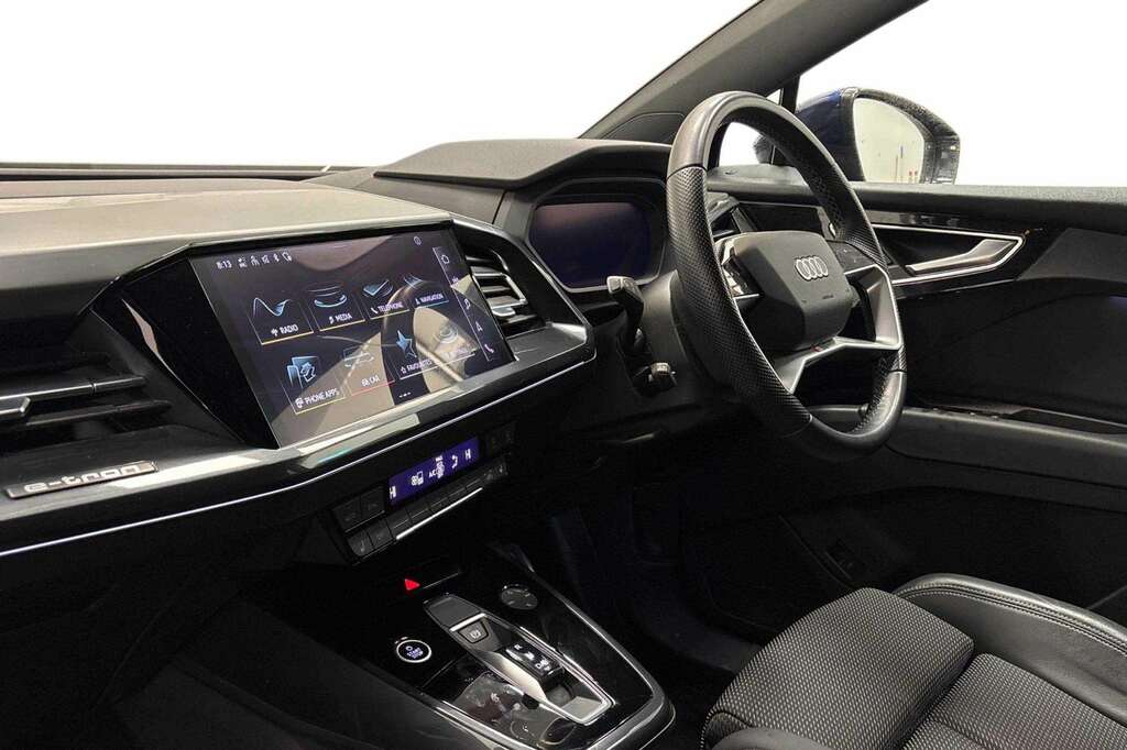 Audi Q4 E Tron 150Kw 40 82Kwh S Line 2023 NL23WCA Blue #2