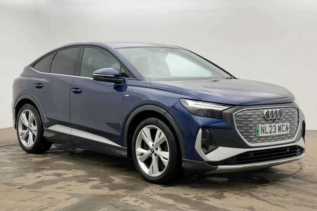 Audi Q4 E Tron 150Kw 40 82Kwh S Line 2023 Blue