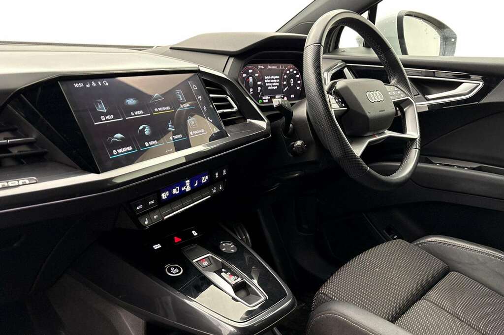 Audi Q4 E Tron 150Kw 40 82Kwh S Line 2023 NJ23HFM White #2
